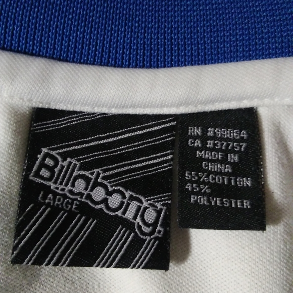 Men's Vintage Billabong / Varsity Jacket white - Picture 5 of 8